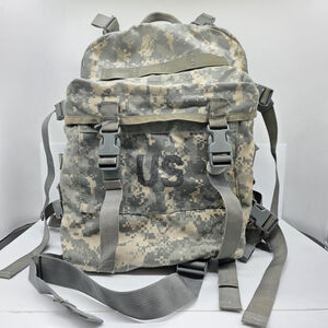 Military-Style Digital Camo Backpack – Gray